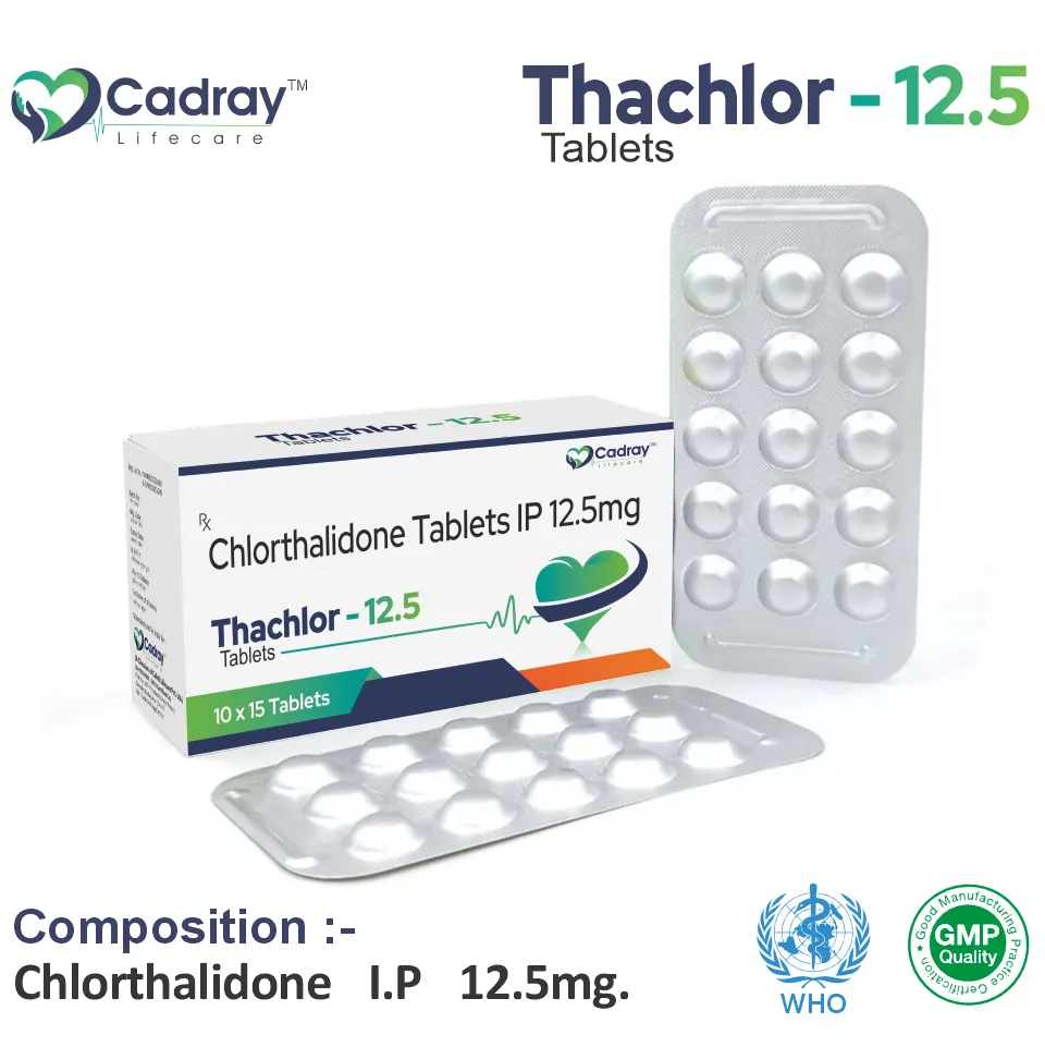 Chlorthalidone 12.5mg | Best price for PCD Pharma Franchise | Focus on hypertension management